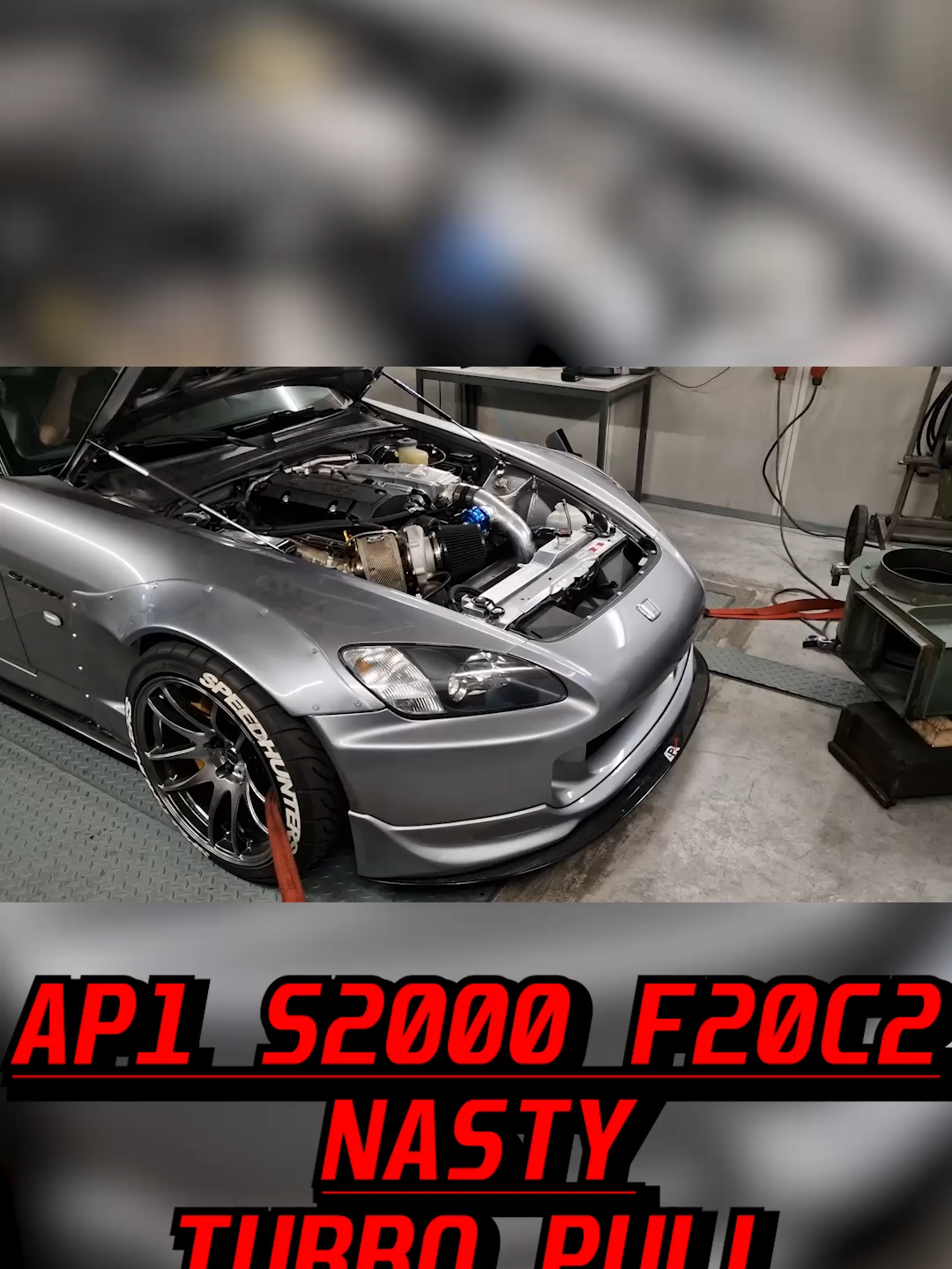 NASTY TURBO AP1 S2000, HITS THE DYNO! #s2k #honda #s2000 #jdm #vtec