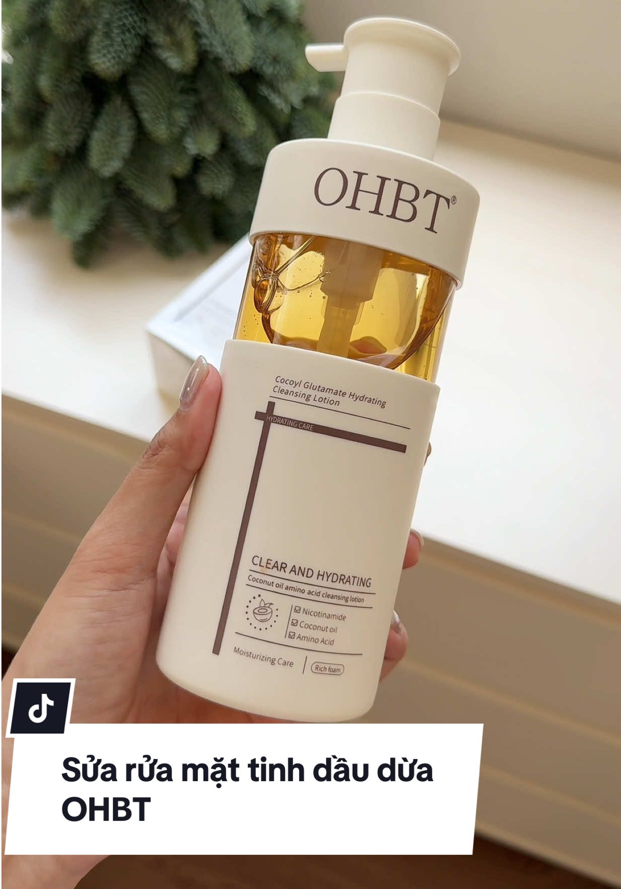 Êm nha, rửa mặt xong da mềm với mịn lắm không hề có cảm giác khô căng khó chịu nha #ohbt #ohbtvietnam #byscom #skincare #beautiful 