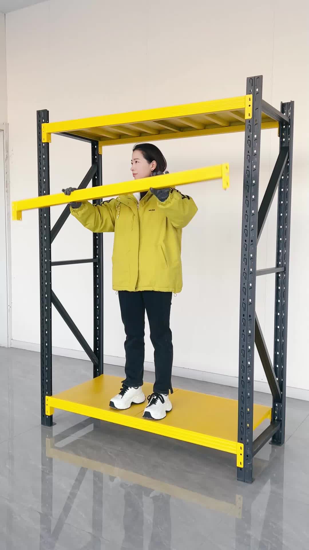 #shelves#ชั้นวางสินค้า วัสดุเหล็กหนา เพิ่มน้ำหนัก กันความชื้น 200*60*200 รับน้ำหนักได้ 250 กก. เหมาะสำหรับโกดังและร้านค้า 