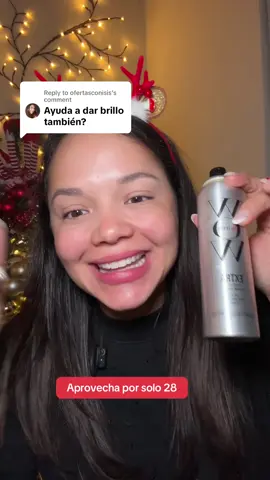 Replying to @ofertasconisis  Color Wow Extra Mist-ical Shine Spray El spray de brillo de Color Wow que deja el cabello con un acabado luminoso, suave y súper bonito ✨💖 Es ligero, no pesa y es perfecto para darle ese toque final al peinado, dejando el pelo con un brillo precioso en segundos. Ideal para todo tipo de cabello y para quienes aman ese look pulido sin esfuerzo 🤍✨ 👩‍🦰 Mujeres +34 #ColorWow #BFCM #tiktokshopblackfriday #tiktokshopcybermonday #tiktokshopcreatorpicks Los resultados pueden variar. Las promociones pueden cambiar en cualquier momento.