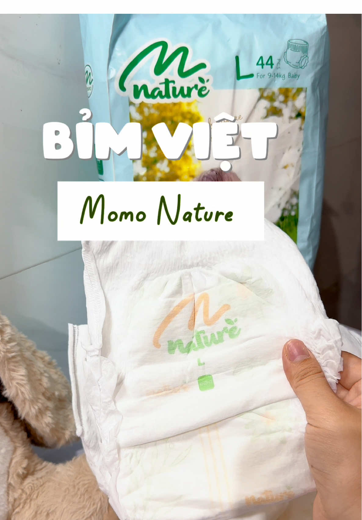 + 1 bỉm Việt mà tui rất chi là ưng luônnn 🫶🏻 thấm hút tốt, giá ok các mẹ đã thử chưa nè 🫰🏻 #momonature #bỉm #bỉmchobé #bimthamhuttot #mebimsua 