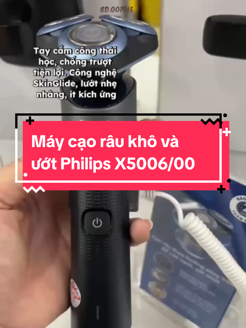 Máy cạo râu khô và ướt Philips X5006/00 #maycaorau #philips #diengiadung #review #xuhuong 