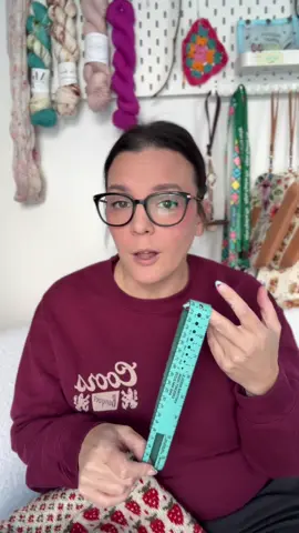 The Stitch Wrap is one of the best tools for knitters and crocheters! It’s made by a fellow maker and we love supporting our own, so make sure to pick one up today!  #knittersoftiktok #knittingtiktok #knitting #crochettok #knittingtools