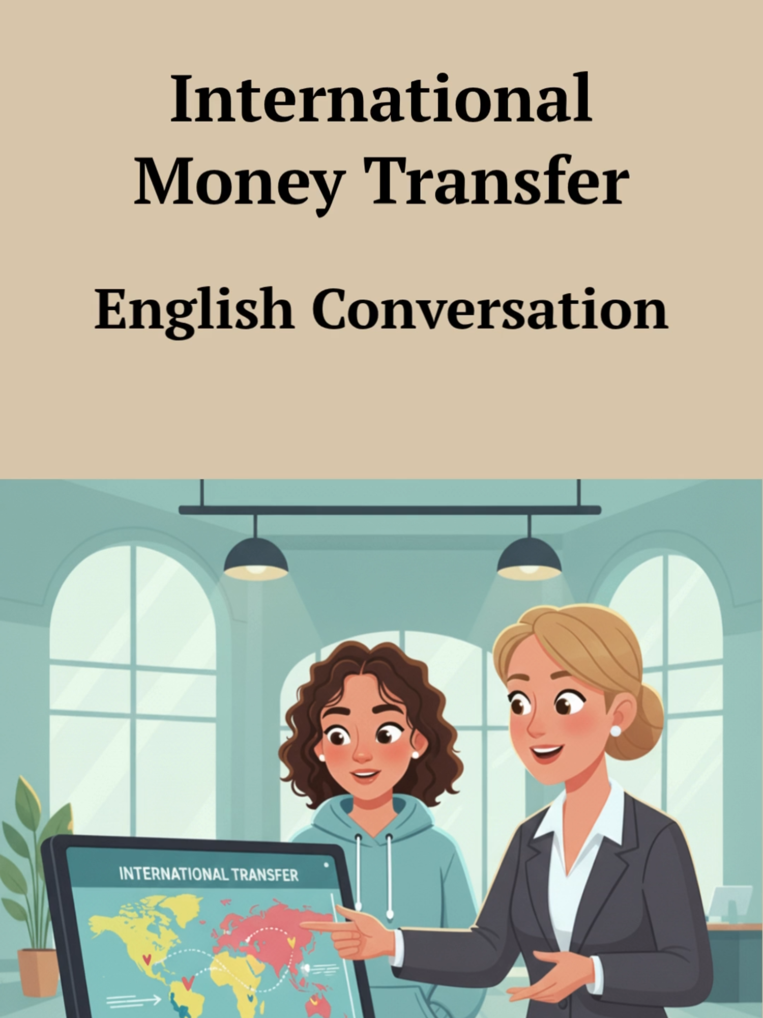 International Money Transfer - English Conversation #learnenglishdaily #englishconversation