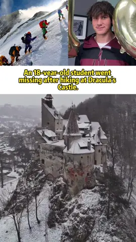 An 18-vear-old student went missing after hiking at Dracula's Castle.#news #breakingnews #foryoupage #tiktok #fyp