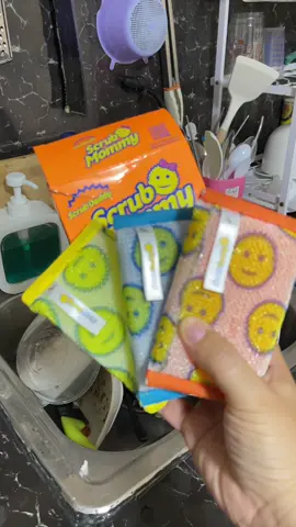 Scrub Daddy armotec mesh scouring pad 3 pack sponge #scrubdaddysponge #csourdaddy 