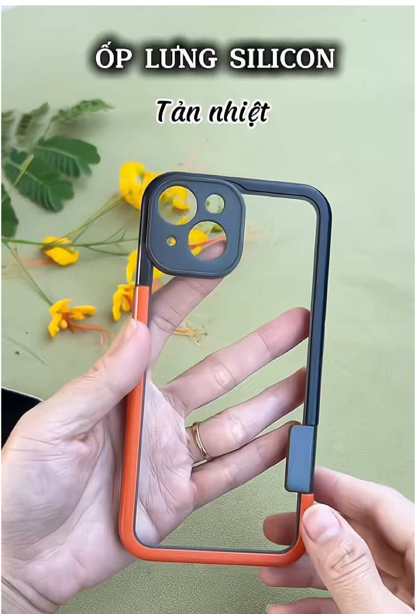 Khung ốp lưng điện thoại k có mặt sau đẹp lạ mắt, giúp tản nhiệt #opdienthoai #opdienthoaitannhiet #opdienthoaiiphone #xuhuong #mayhuongnoiriviu 