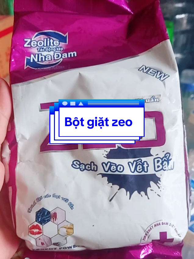Bột giặt zeo sạch vèo các vết bẩn ,lưu hương nha đam giặt tay giặt máy đều được #ngocmientay #xuhuong #botgiat #zeo #botgiatzeo 