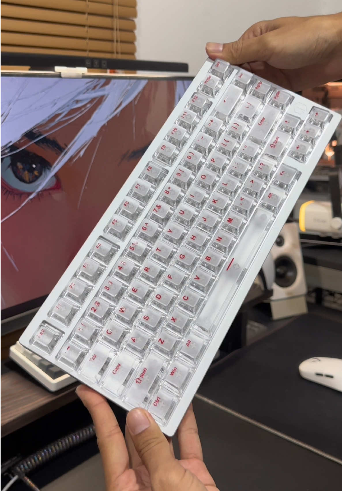 หน้าตาดี สเปคโหด #magnetickeyboard #keyboard #irokmg75max 