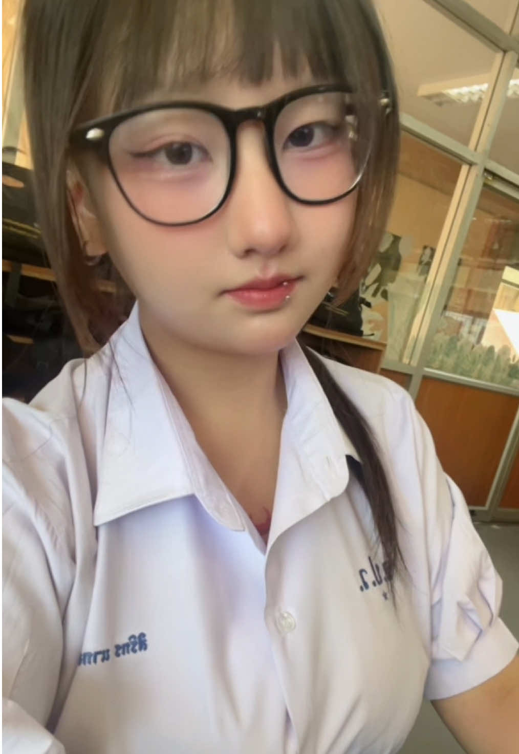 #fyp #สาวแว่น 