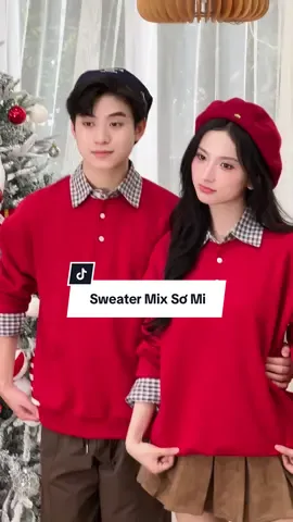Áo đỏ tài lộc đón tết ngập tràn ae ơi🧧🥰#zonefstudio #myoutfit #sweater 