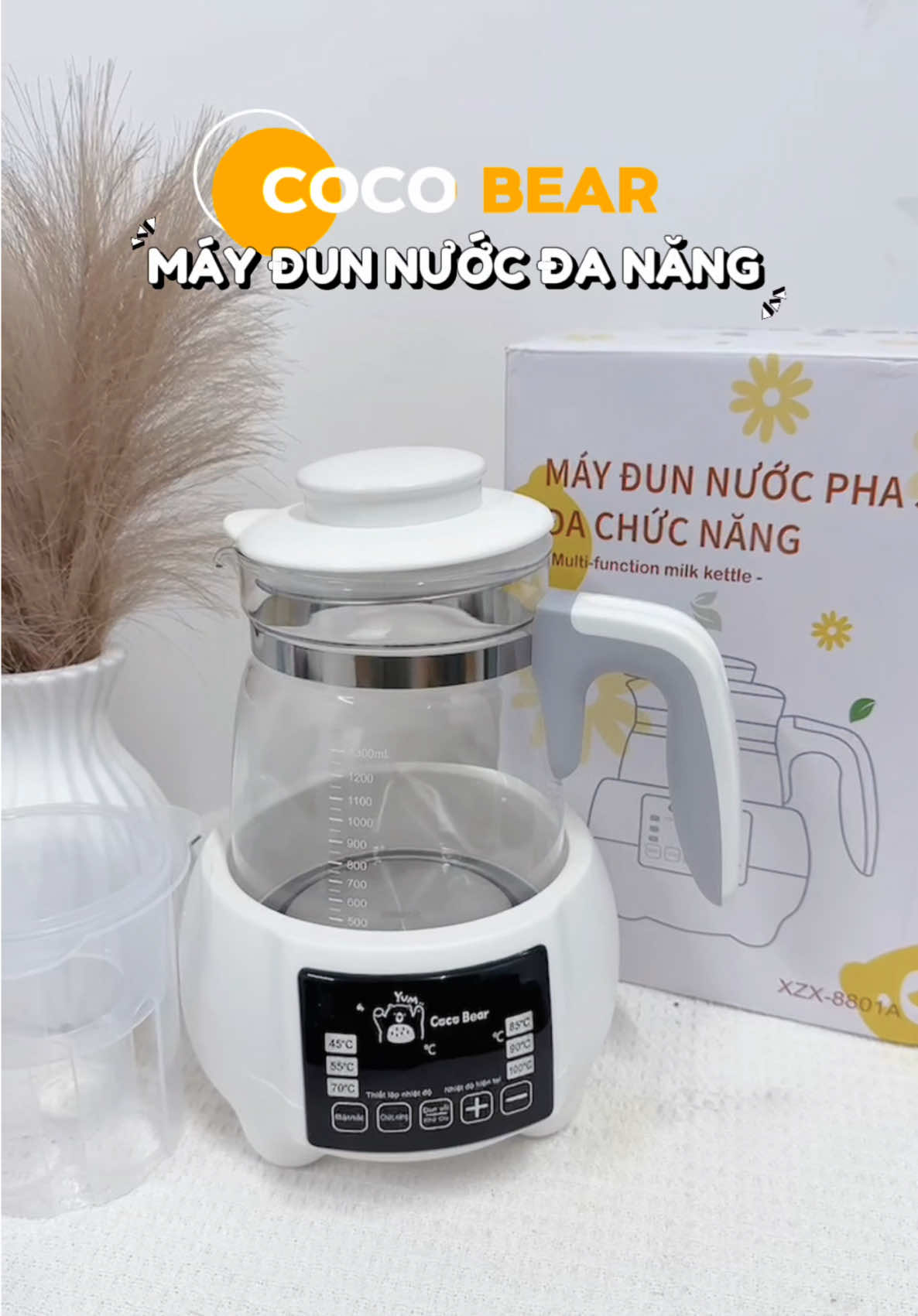 Mom nào đó ng tìm máy đun nước pha sữa cho con thì tui thật sự recommend mn nên chọn e này nha 👍🏻 #khanhinguyen #maydunnuocphasua #amdunnuoc #amdunnuoccocobear #cocobear 