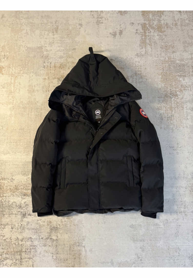 Black MacMillan with red badge. It’s the best jacket for this winter #Macmillan #jacket #winterjacket #fashiontiktok #cnfans 