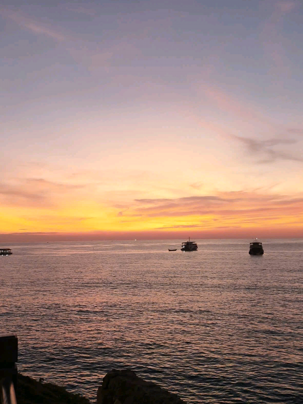 Sunset on the Island Phú Quốc  #hoanghon #sunset #daongocphuquoc  #tiktok2025 