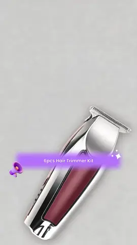 Professional Hair Trimmer Set, Portable Electric Hair Cutting & Grooming Tool, Ideal for Home Use, Travel-Friendly Design #razor #electricshaver #hairtrimmer #nosehairtrimmer #hairtoolforbeginners #easyhairtool #automatichaircurlerreview #shavingaccessories #olovhairtrimmer #beardrazor