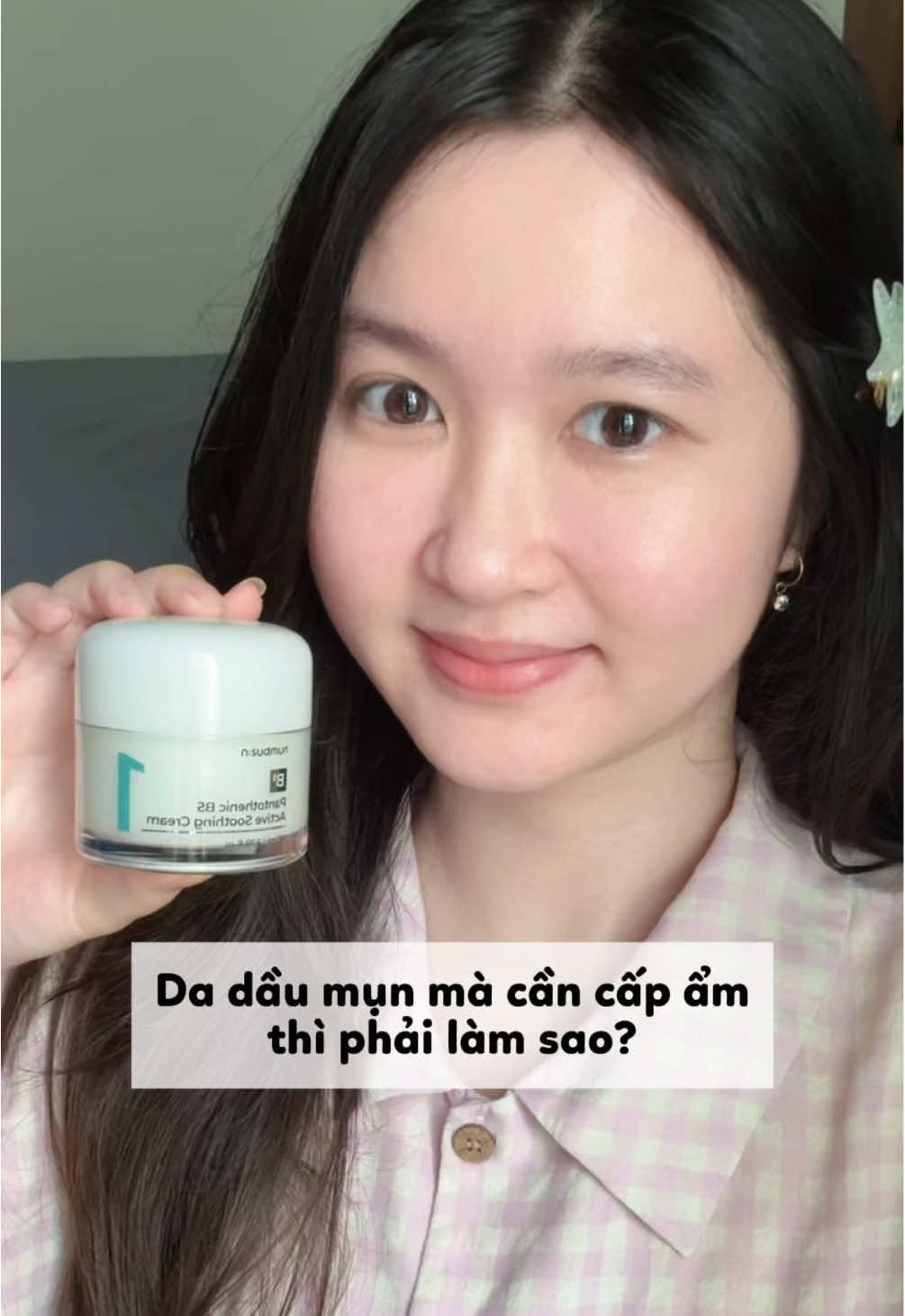 Nghe danh kem dưỡng ẩm này của nhà @Numbuzin Official VN đã lâu, giờ dùng thử dính cứng ngắc luôn á. Nhất định sẽ mua lại 💦 #numbuzin #IuNumDaXinh #no1cream #skincare #kemduongam 