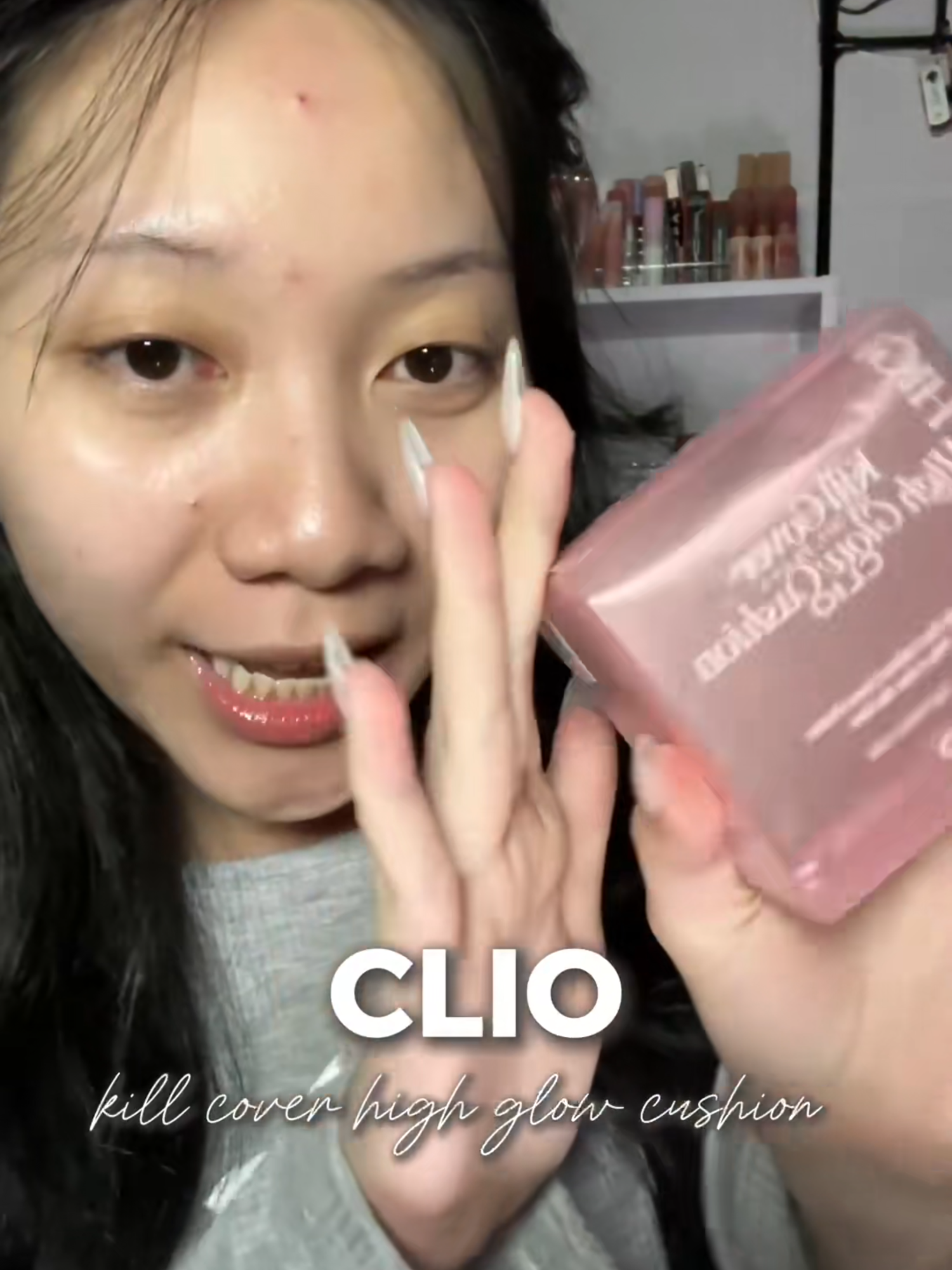 Phấn nước Cushion Club Clio - cushion cho da khô đâyyyyy #clubclio #phannuocclio #cushionclio