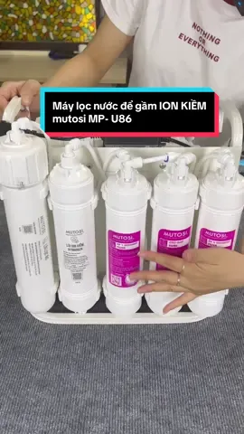 Máy lọc nước để gầm ion kiềm mutosi MP-U86. Đang có chương trình miễn phí lắp đặt tại nhà toàn quốc #viral #locnuoc #maylocnuoc 