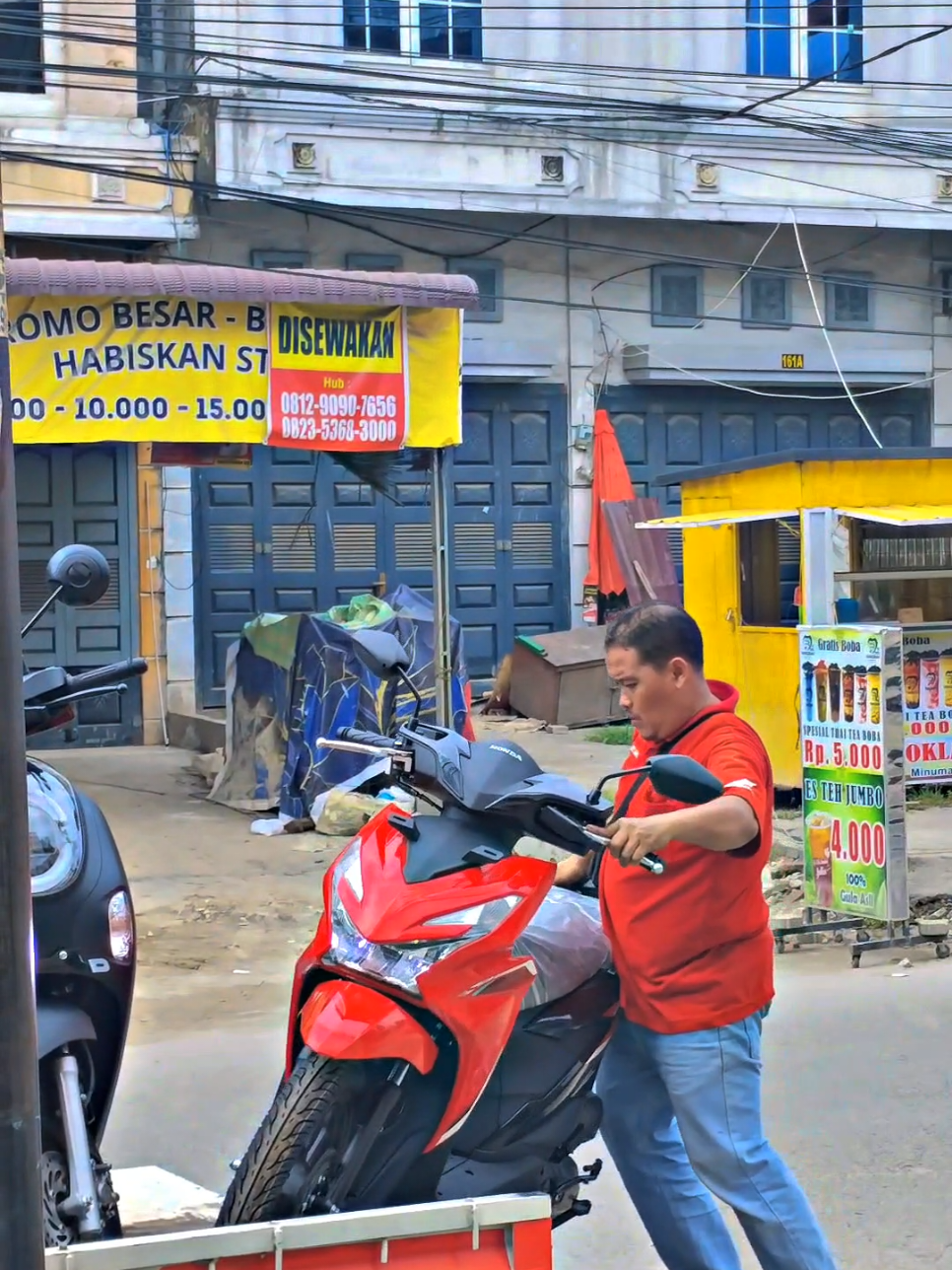 Makasih Bang Randi Pembelian BEAT SPORTY CBS Warna Merah Hitam 2025, Semoga lancar terus rezekinya.  #promomakanharian #fypシ゚viral🖤tiktok #kontenkreator #hondamedan #beat 