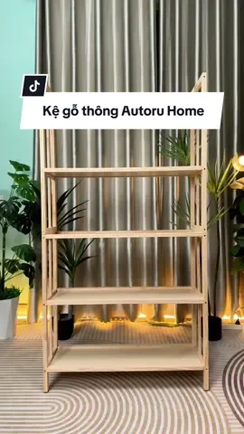 Kệ gỗ thông để đồ đa năng Autoru Hone #kegothong #kededodanang #autoruhome #datnhacua 