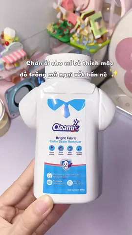 Bột tẩy vết bẩn quần áo CLEAMIX ✨🛒 #xuhuong #cleamix #cleamixbottayquanao #bottayquanao #taytrangquanao 