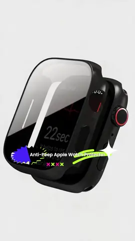 Apple Watch Series 9/8/7/6/5/4/se/se2/ultra,ultrasonic Anti-Peep Privacy Screen Protector,durable Hard PC Material,wearable Accessory #watches #smartwatch #TechGadgets #smartphones #iphone14promaxcase #iphone15case #garminwatch #iphoneprivacycase #applewatchhacks #mobileaccessories