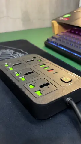 Walang sapat na saksakan? Ito na ang sagot! ⚡ CAPTION: This is Zeus Extension Outlet — ang ultimate power partner para sa bahay o opisina! May 3 USB ports at 1 Type-C, kaya perfect para sa phone, tablet, laptop, at iba pang gadgets. Heavy-duty, may LED indicator, at siguradong ligtas gamitin. #extensioncord #extensionwire #usbport #fyp #Tech 