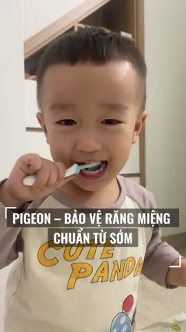Để việc chăm răng miệng nhẹ nhàng hơn, cứ để Pigeon đồng hành cùng mẹ mỗi ngày. #PigeonVietnam #kemdanhrangpigeon #banchaipigeon