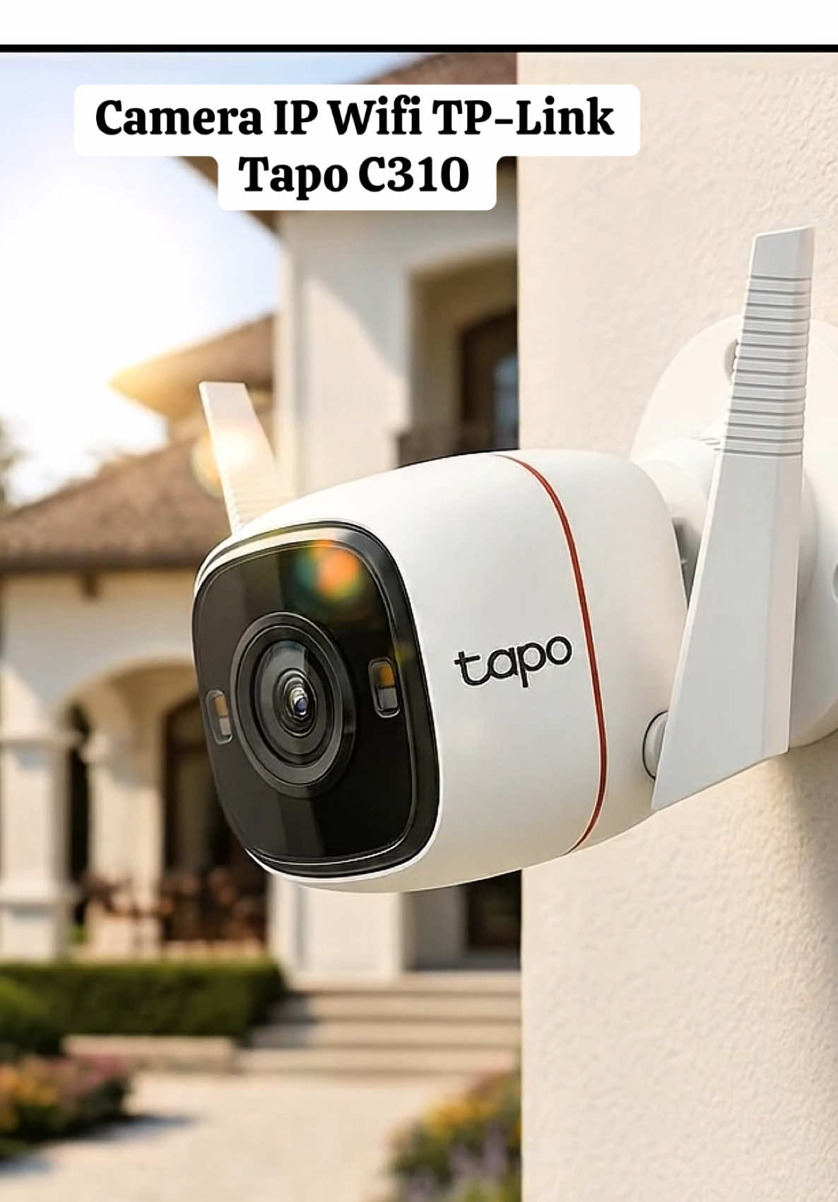 Camera IP Wifi TP-Link Tapo C310 độ phân giải 2k,an ninh ngoài trời#camera #hinhanh #cameracontrol #viral #xuhuong 