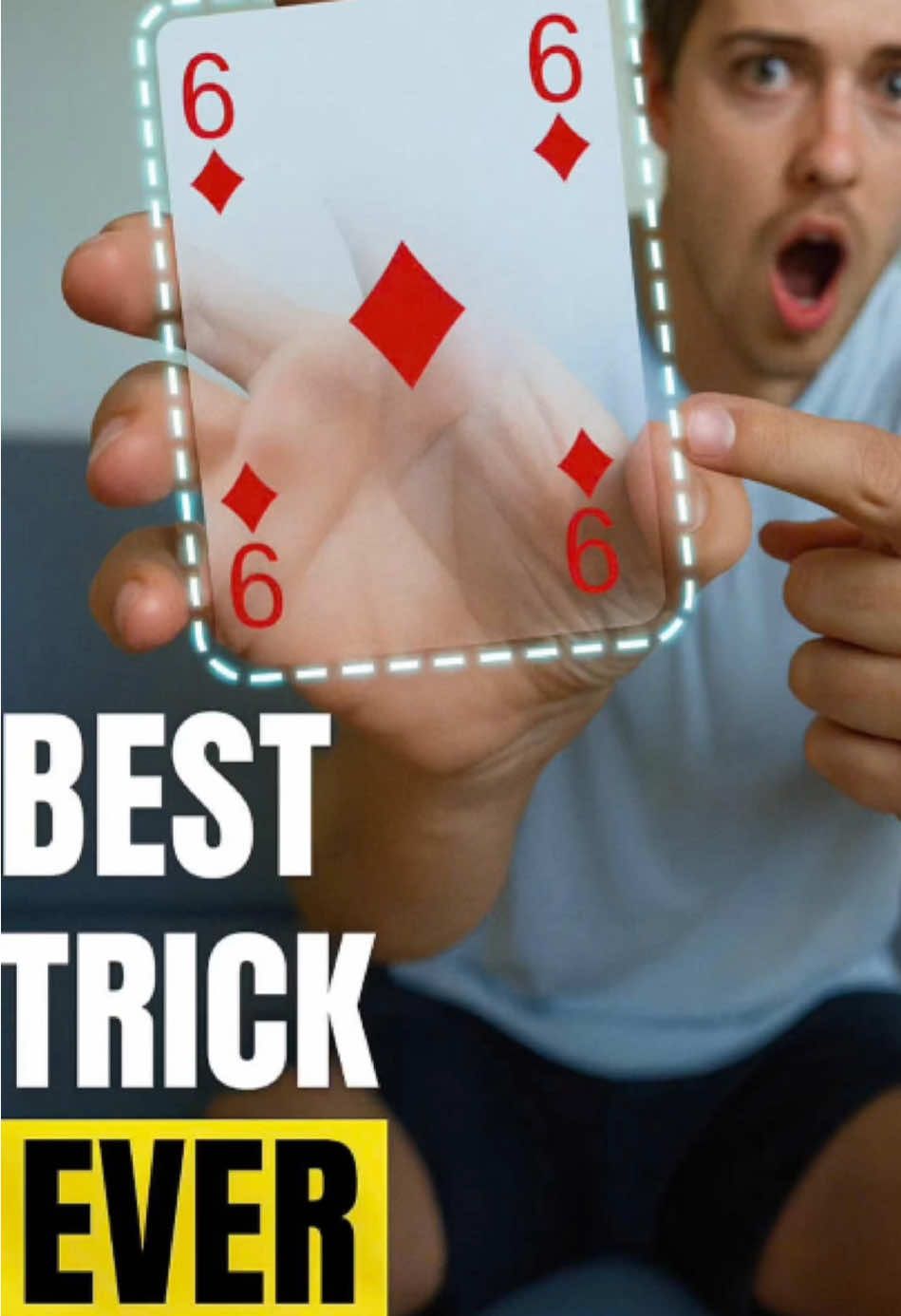 UlTIMATE Vanishing card trick (this FOOLS Everyone )#magic #magictutorial #cardistry #easy 