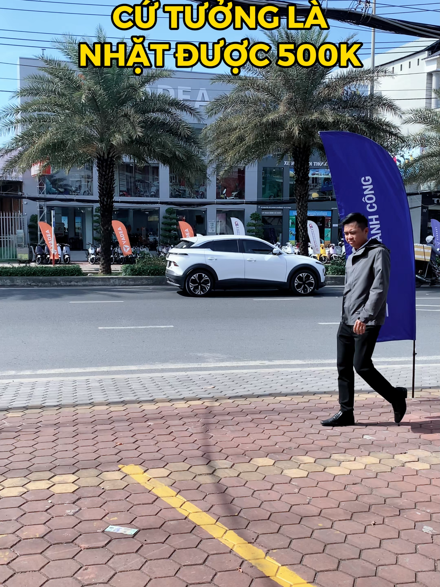 Ơ cứ tưởng ai cũng nhặt được 500k chứ ta  #viral #dilamcogivui #genzdilam #trending #xuhuong #BYD