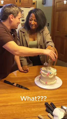 Gender reveal 🥰#baby #fyp #genderreveal #party #Love 