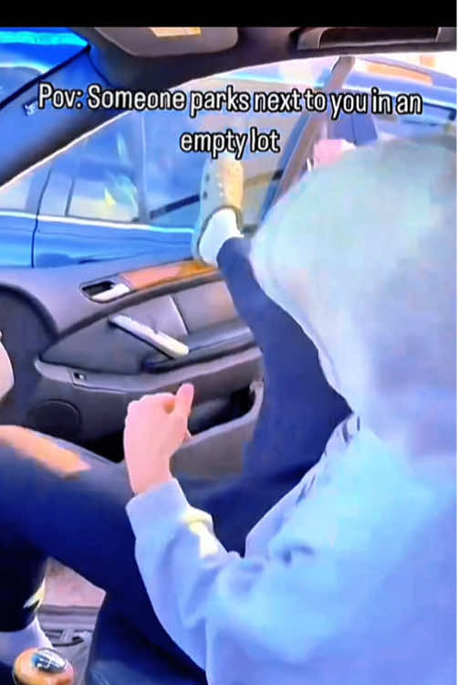 Pov: Someone parks next to you in an empty lot #virał #trending #new #today #foryoupage 