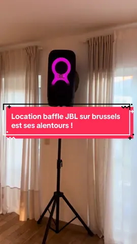 Location baffle JBL à petit prix ( possiblement de louer 2 baffles JBL synchronisés )  ~ Micro optionnel 🎤 . . .#baffle #jbl #mariage #brussel 