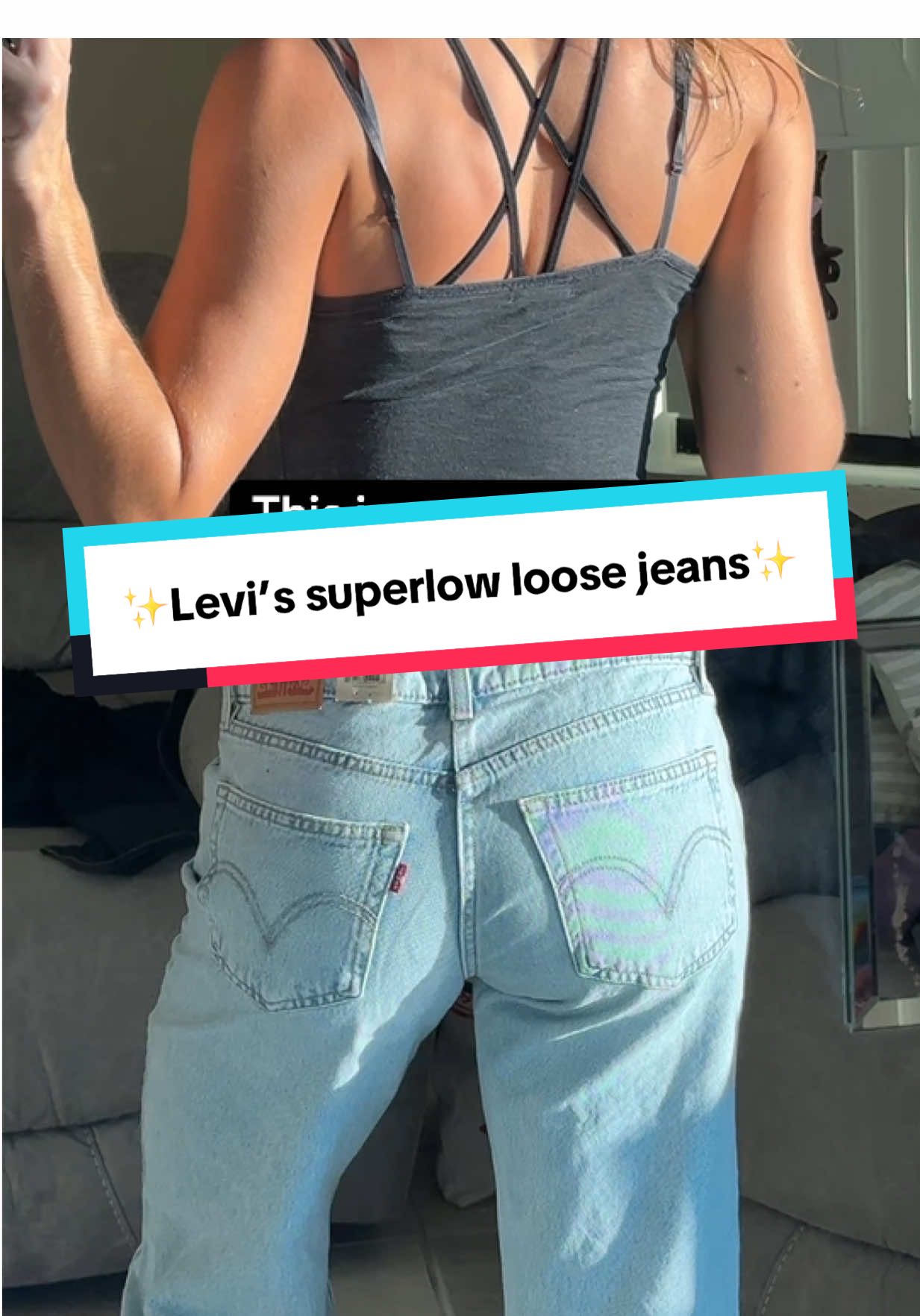 Superlow rise, laid-back loose legs, and that vintage light wash we’re all obsessed with. These Levi’s give the perfect mix of comfy + cool throw them on and you’re instantly the trendiest one in the room 😌👖 #LevisDenim #EffortlesslyCool #TikTokShopCreatorPicks  #90sInspiredStyle #tiktokshopholidayhaul 