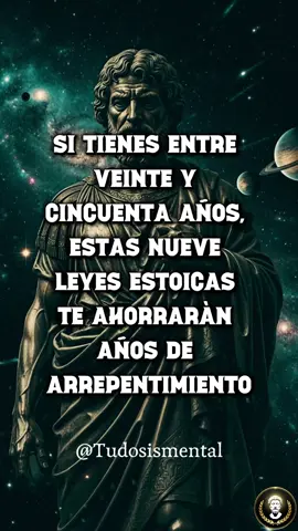 La ley número cuatro es la que más duele, pero la que más necesitas para dejar de sufrir. 🛡️ Si aplicas estas nueve reglas estoicas, te ahorrarás años de terapia y errores innecesarios. Guarda este video. Es tu mapa para cuando te sientas perdido en el caos.  ¿Cuál de estas leyes te cuesta más aplicar hoy? Te leo en los comentarios 👇 #tudosismental #estoicismo #leccionesdevida #crecimientopersonal #disciplina