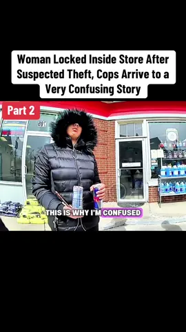 Woman Locked Inside Store After Suspected Theft, Cops Arrive to a Very Confusing Story #cops #crime #law #bodycam #arrested 