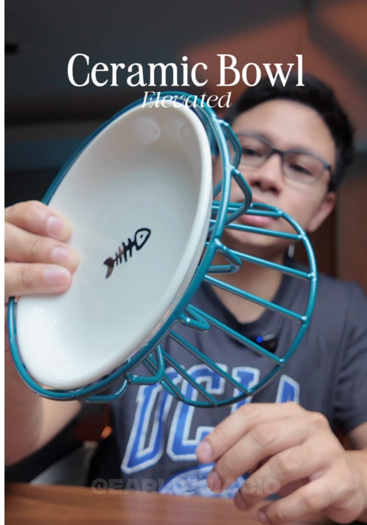 Pet Elevated Ceramic Bowl #petceramicbowl #elevatedcatbowl #catbowl #petbowl #catsoftiktok 