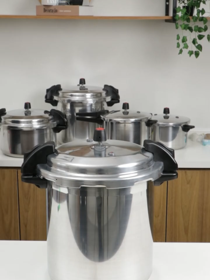 Panela De Pressão Fechamento Externo Profissional Hotel 24l Alum #paneladepressãoprestoinox