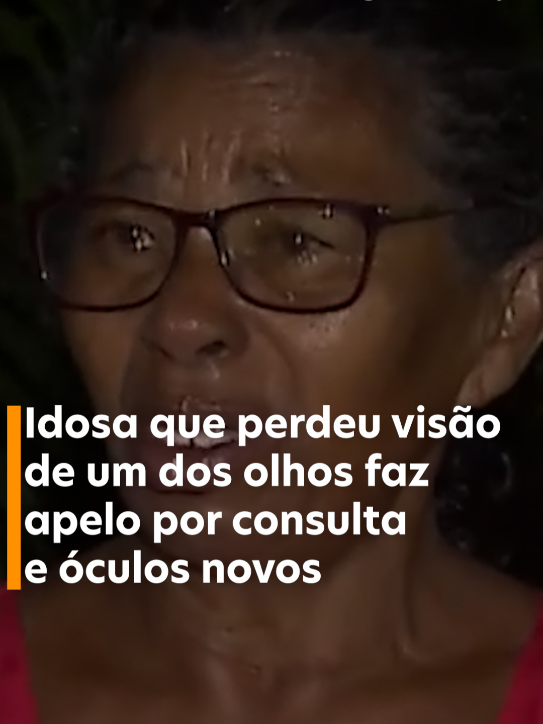 Idosa que perdeu visão de um dos olhos faz apelo por consulta e óculos novos. #apelo #ajuda #idosa #oculos #visao #oftalmologia #cidadealerta #sergipe #tvatalaia #record
