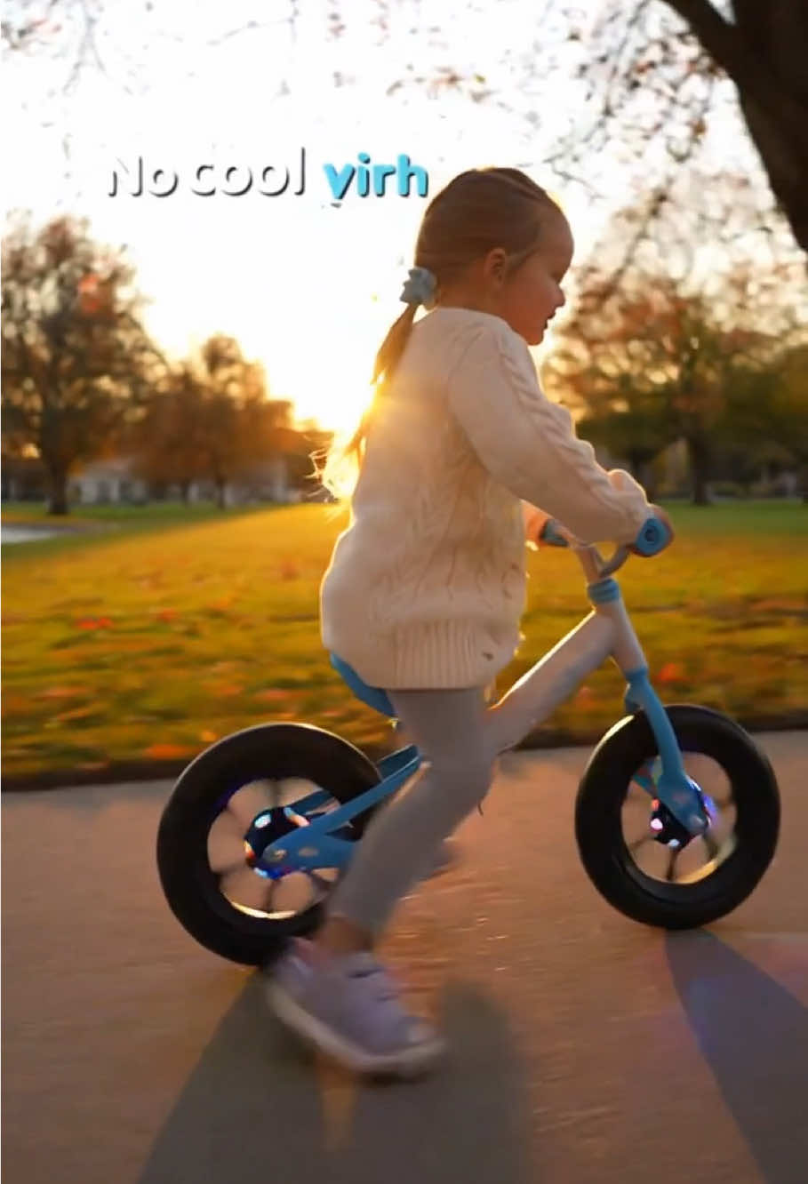 🔥59%OFF！Best Christmas Gift🎁Kids Balance Bike with Light Up Wheels✨A design inspired by Frozen，for every girl who loves Elsa❄️👧#kids #frozen #bike #gifts #christmas 