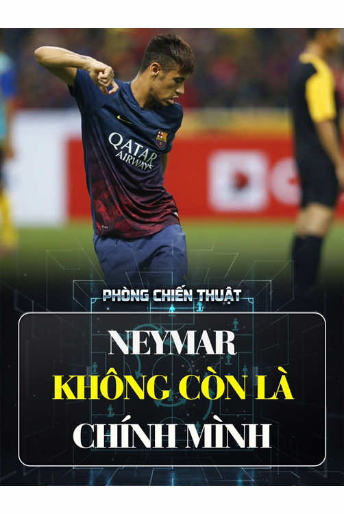 Neymar đã không còn là chính mình. #bongda 