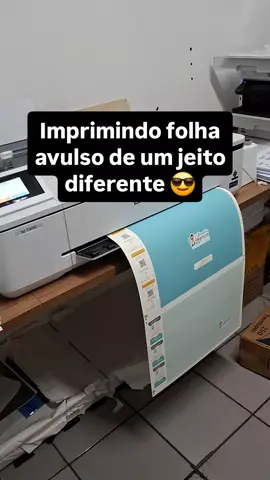 Imprimindo folha avulso na t3170 de uma forma diferente . . . #impressão #rtaparagrafica #t3170 #epsonbrasil #grafica #graficarapida #viral #papelaria #papeleira #caixaspersonalizadas