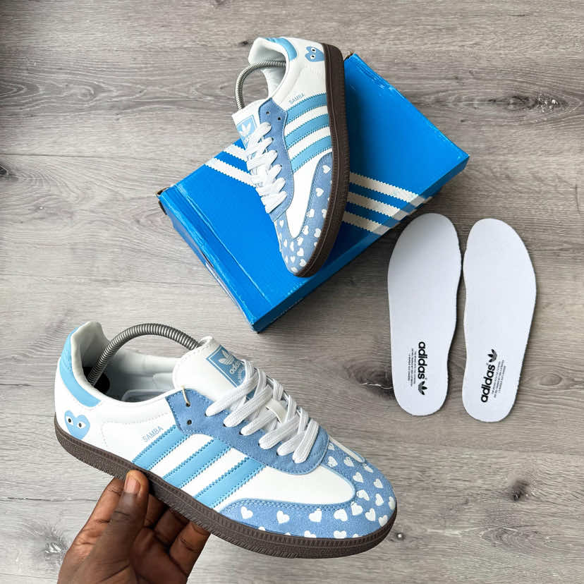 COMMES des GARÇONS PLAY x ADIDAS SAMBA CONCEPT “BLACK” NOW AVAILABLE IN STORE 👟: 38 - 45 #adidas #adidassamba #adidasshoes #sneakerstore #sneakerhead 