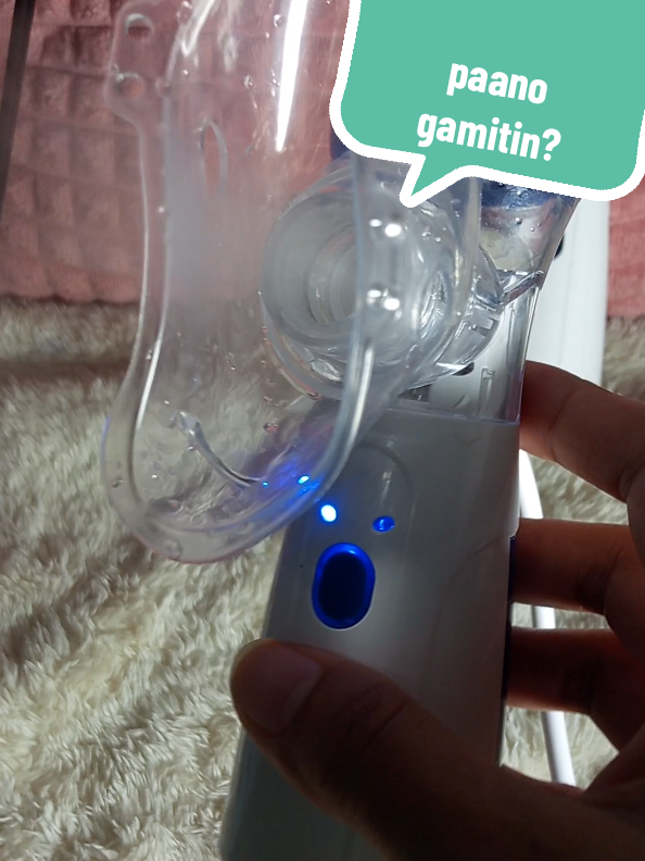 paano gamitin portable nebulizer #paanogamitinportablenebulizer#nebulizer#pampausoksahika#nebulizerfirstaidsahika#hikaneeds 
