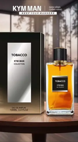 Nước Hoa Nam Tobaco KYM MAN Lịch Lãm - Quyến Rũ - Sang Trọng 100ml -KYM MAN Perfume Xịt Thơm Cosmetic#nganhuyenshop #nuochoanamcaocap #nuochoa #nuochoachinhhang #nuochoanam 