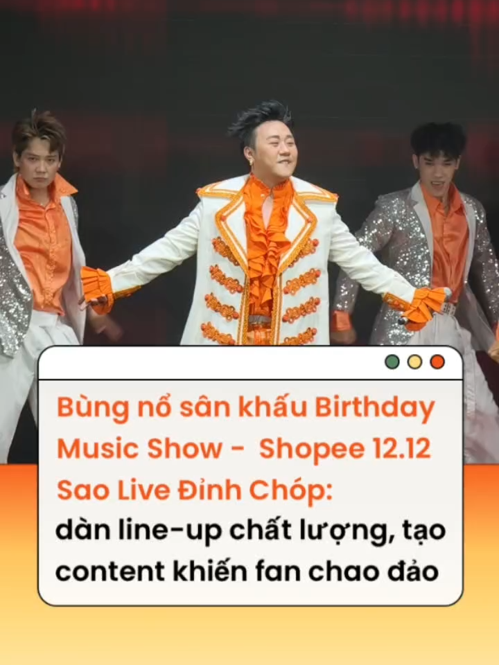 Bùng nổ sân khấu Shopee 12.12 - Sao Live đỉnh chóp #1212ShopeeSinhNhat10Tuoi  #ShopeeSaoLiveDinhChop