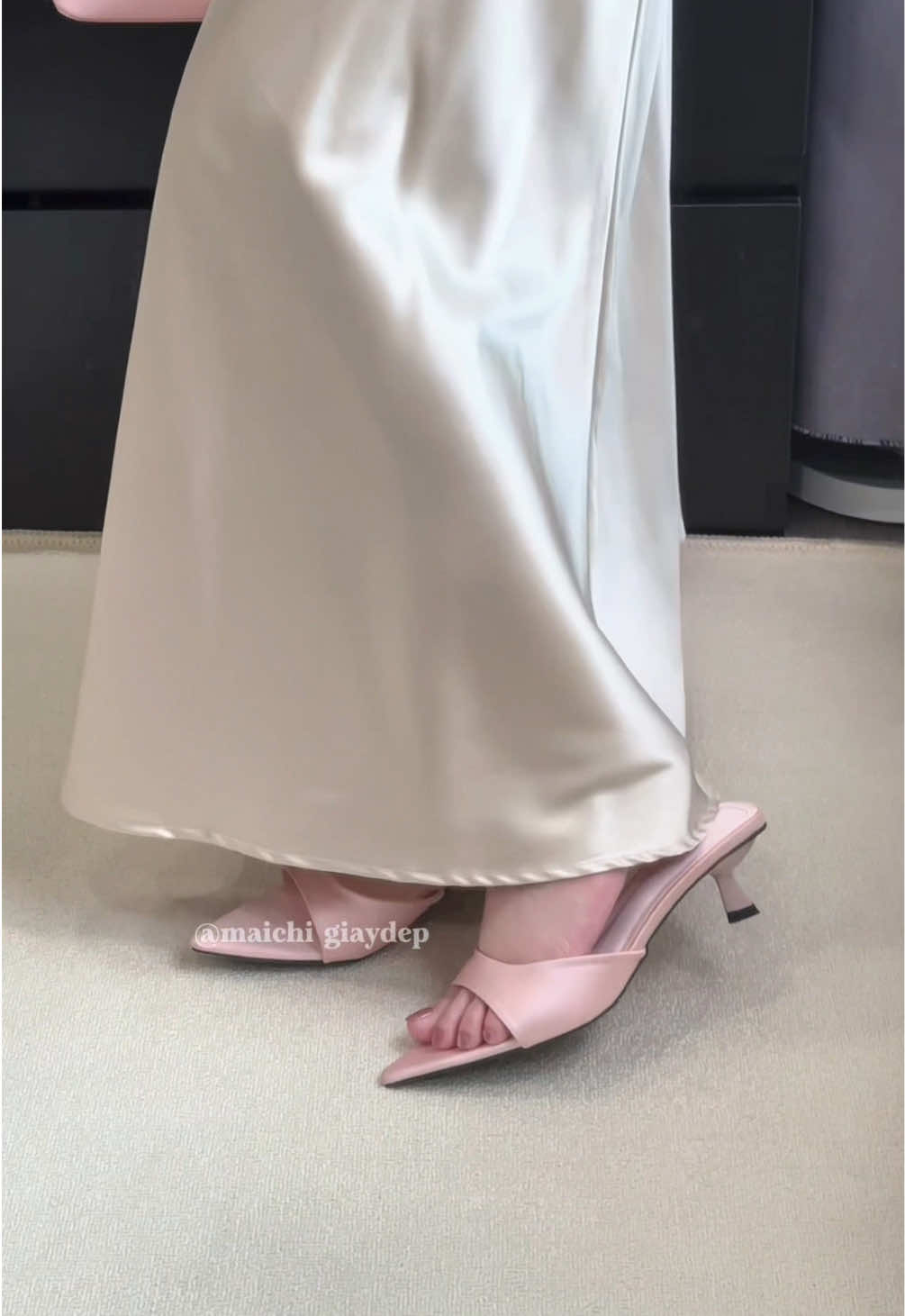 Xinh chưa các chị ui ✨🥰🌸 #maichigiaydep #giaytieuthu #giaycaogot #giaymuinhon #giayxinh 