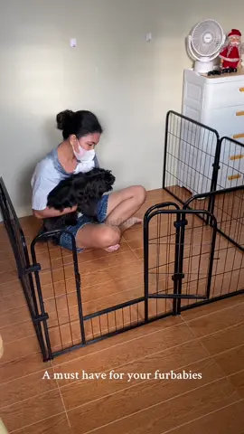 Replying to @kiav.finds🎀 yes matibay and easy to assemble. Also available in color white 😊 shop na!  #musthave #petproducts  Dog fence Dog fence indoor Dog fence assemble Dog fence collapsible Dog playpen Dog playpen ideas Dog playpen cage