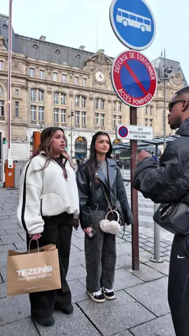 Speaking gibberish in Paris it’s funny 😂